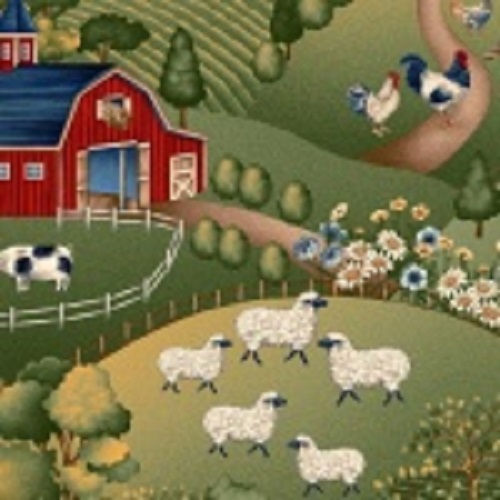 Studio E - Heartland - Rolling Farms, Green