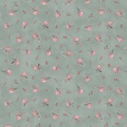 Studio E - Just a Dusting - Berry Decoration, Moss