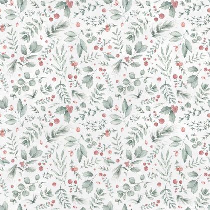 Studio E - Just a Dusting - Holiday Foliage, Pearl