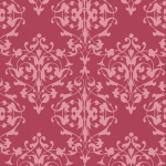 Studio E - Salon Fleur - Damask, Pink