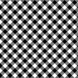 Studio E - Snow Place Like Home Flannel - Buffalo Plaid, Black