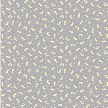 Studio E - Sweet Dreams - Tossed Numbers, Gray