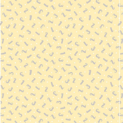 Studio E - Sweet Dreams - Tossed Numbers, Yellow