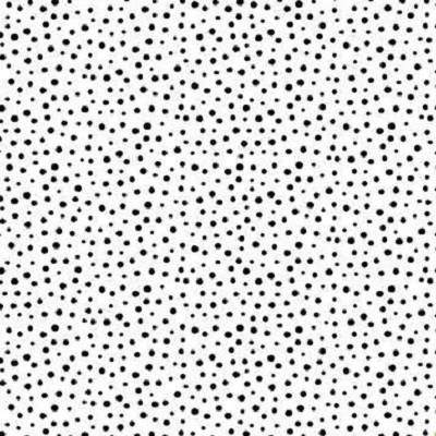 Susybee - Basics - Irregular Dots, Black on White