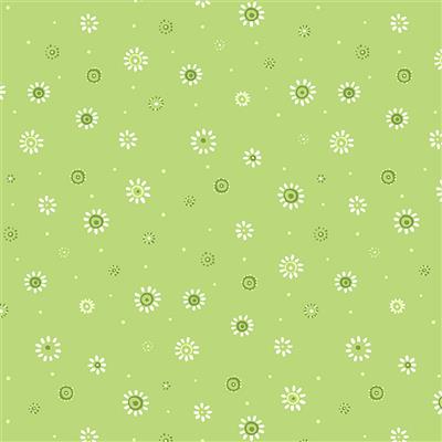 Susybee - Basics - Sunburst Dot, Soft Green