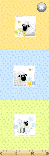 Susybee - Lewe The Ewe - 15'  Pillow Panel, Multi