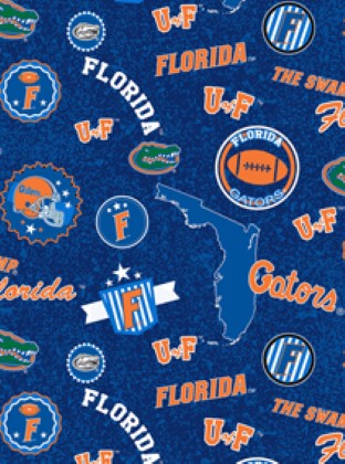 Sykel - College Prints - Florida Home State, Navy