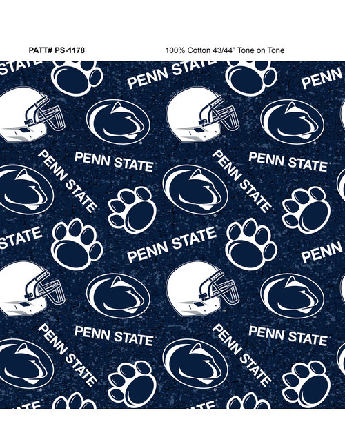 Sykel - College Prints - Penn State - All-Over, Navy