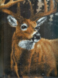 Sykel - Real Tree Fleece - 48' x 60' Deer Country Panel, Camouflage