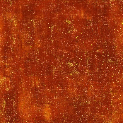 Timeless Treasures - Cleo - Golden Scratched Texture, Red