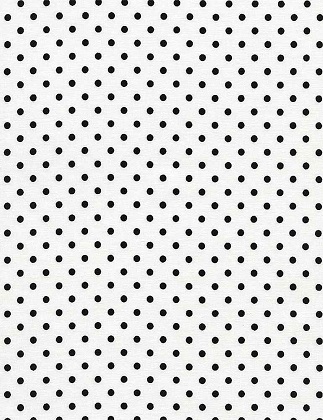 Timeless Treasures - DOT, Black on White