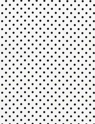 Timeless Treasures - DOT, Black on White