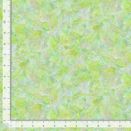 Timeless Treasures -  Dragonfly Mist - Bubble Texture, Green
