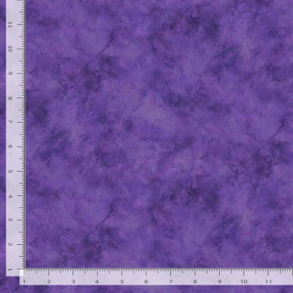 Timeless Treasures - Mystic Meadow - Water Color Texture, Amethyst