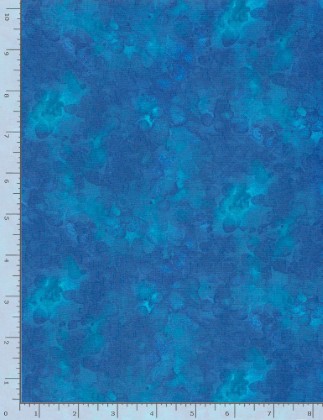 Timeless Treasures - Solid-ish Watercolor Texture, Sapphire