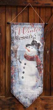 Wall Decor - Canvas, Winter Blessings