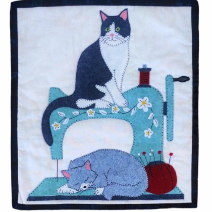 Wall Quilt Pattern - Cat Nap - 13' x 15'