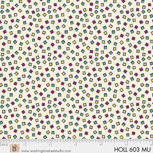 Washington Street Studio - Holly's Dollies - Tossed Blocks, Multi