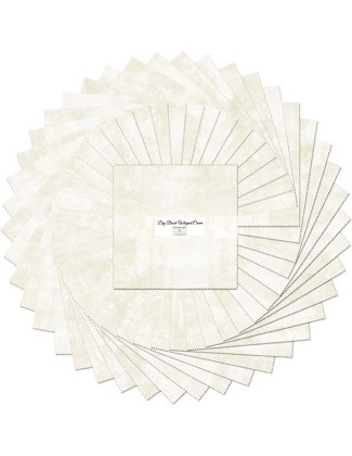 Wilmington Prints - 10 Karat Crystals - Dry Brush, Whipped Cream