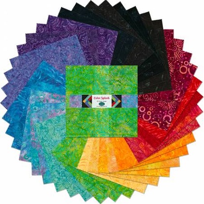 Wilmington Prints - 10 Karat Jewels - Color Splash Batiks