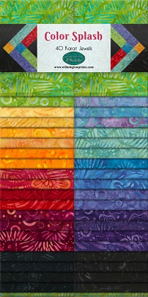 Wilmington Prints - 40 Karat Jewels - Color Splash Batiks