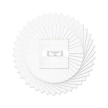 Wilmington Prints - 5 Karat Gems - Essentials Solid, White
