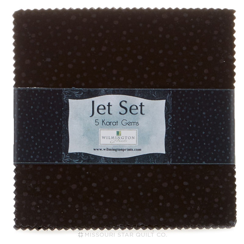 Wilmington Prints - 5 Karat Gems - Jet Set