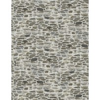 Wilmington Prints - After the Snow - Brick Wall, Gray