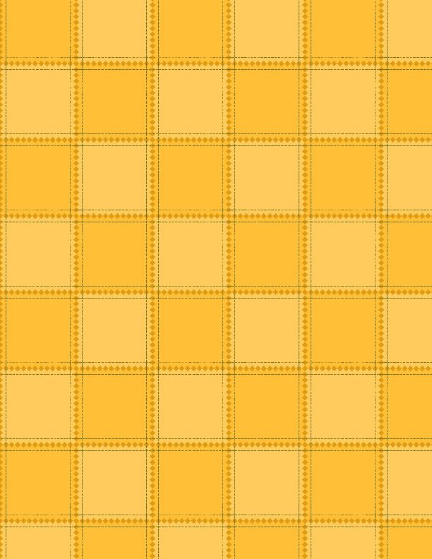 Wilmington Prints - Common Threads - Plaid, Yellow