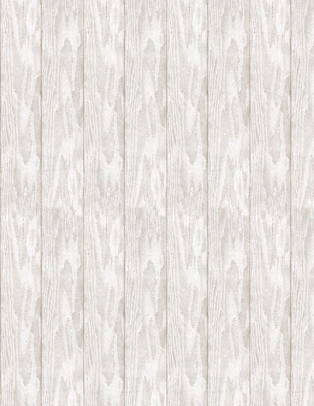 Wilmington Prints - Country Cardinals - Wood Texture, Light Gray