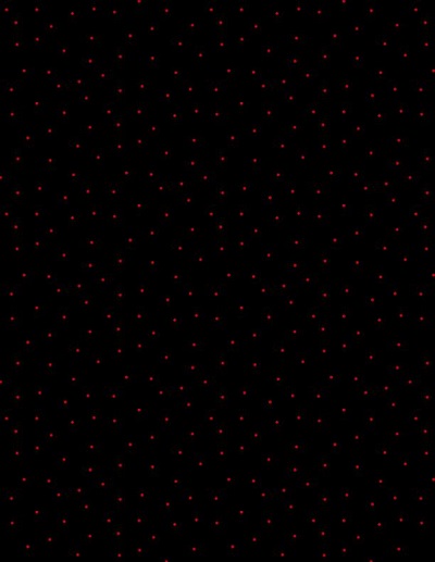 Wilmington Prints - Essential Pindots, Red on Black