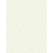 Wilmington Prints - Essentials Cookie Dough - Dancing Buds, Cream