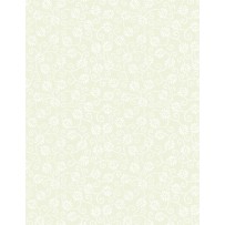 Wilmington Prints - Essentials Cookie Dough - Dancing Buds, Cream