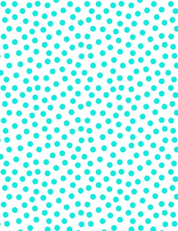 Wilmington Prints - Essentials On the Dot, White/Teal