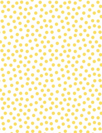 Wilmington Prints - Essentials On the Dot, White/Yellow