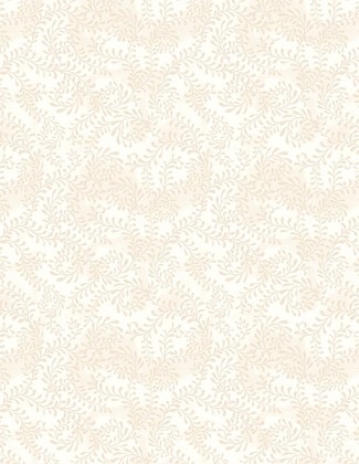 Wilmington Prints - Essentials Swirling Leaves - Ivory