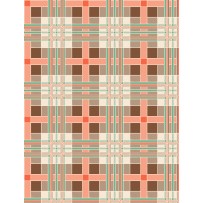 Wilmington Prints - Fall Frolic - Plaid, Brown