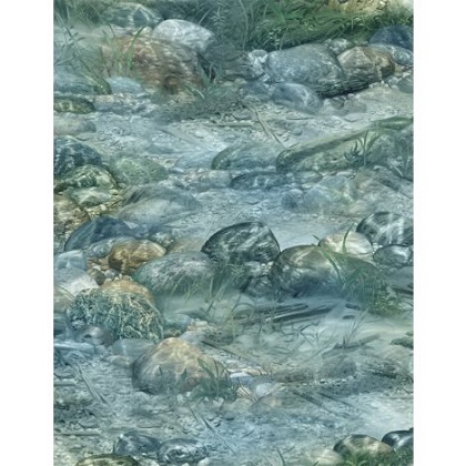 Wilmington Prints - First Catch - Underwater, Green