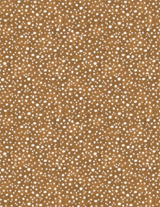 Wilmington Prints - Gnomes Blender - Mushroom Dots, Brown