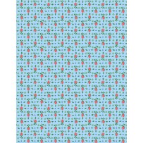 Wilmington Prints - Lazy Days - Buds, Blue