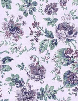 Wilmington Prints - Purple Majesty - Large Floral, Lavender