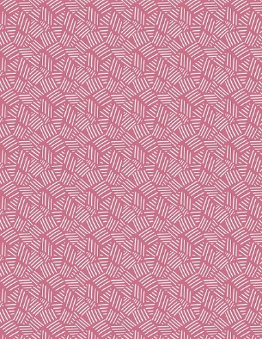 Wilmington Prints - Purrfect Partners - Whiskers, Pink