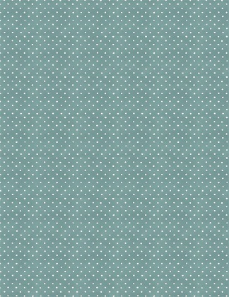 Wilmington Prints - Roots of Love - Dots, Teal