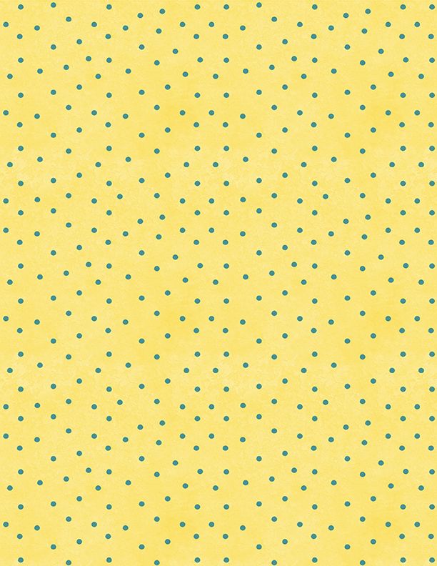 Wilmington Prints - Sunflower Sweets - Dots, Yellow