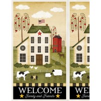 Wilmington Prints - The Way Home - 24' Panel, Multi
