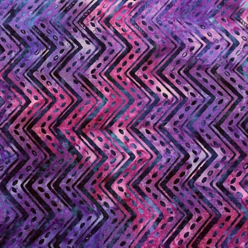 Wilmington Prints - Wilmington Batiks - Chevron, Purple/Violet