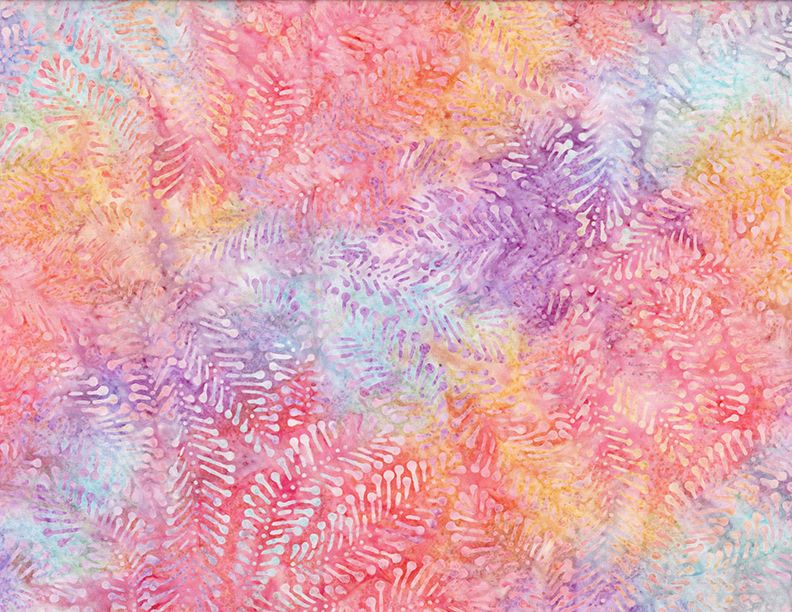 Wilmington Prints - Wilmington Batiks 2021 - Packed Ferns, Light Purple