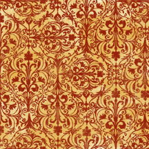 Wilmington Prints - Windflower Flannel - Scroll, Red