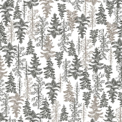 Windham - Archer Flannel - Tranquil Forest, Ecru