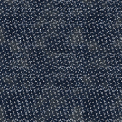 Windham Fabrics - Faded Indigo - Gathered Dots, Dark Indigo